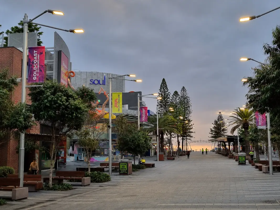 Gold Coast Airshow 2024, Cavill Mall - Install for City of Gold Coast - Mainline Electrics