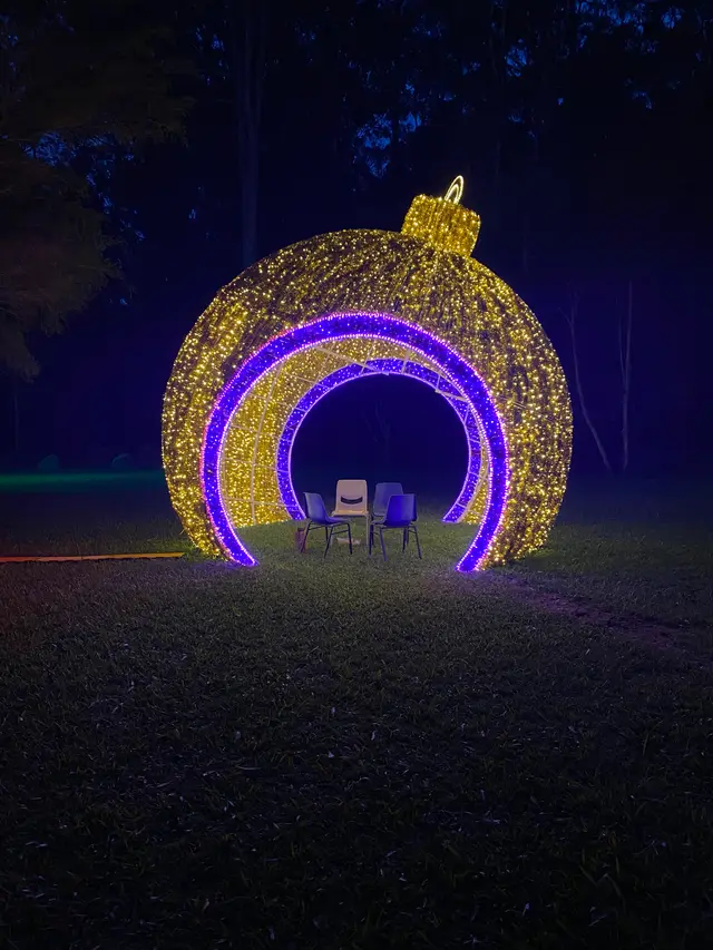 Walk-Through-Bauble 2024, Maroochy Botanical Gardens - Mainline Electrics