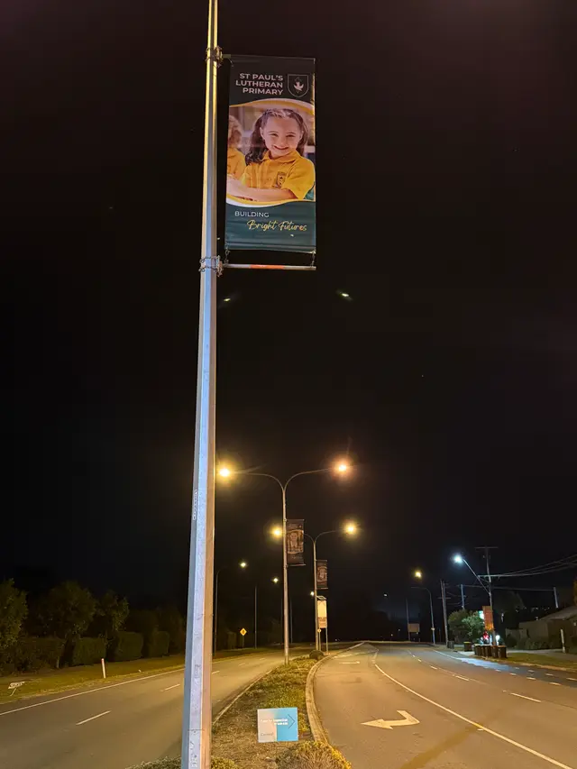 St Pauls Lutheran Primary School Banner Campaign 2026 (1) - Mainline Electrics
